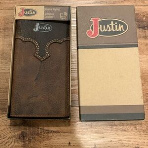 NEWJustin leather wallet